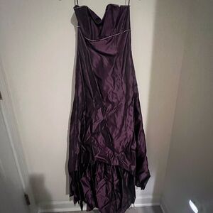 Elegant Purple Evening Gown